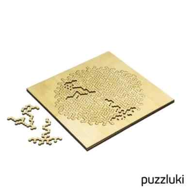 Wooden Puzzle for Adults by Puzzliki Asterisk 6026- 26 Pcs