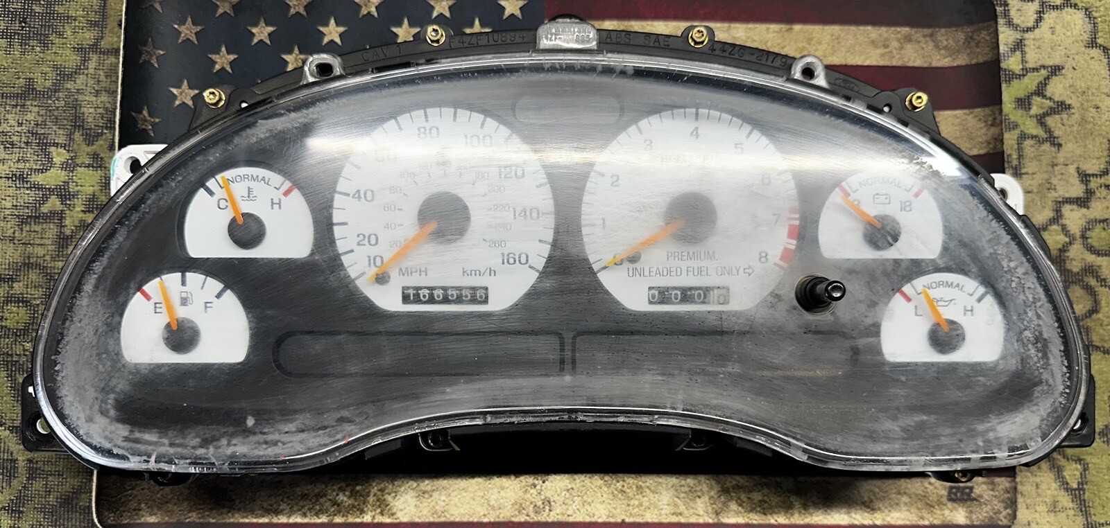 Ford GT 1996-1997 Instrument cluster