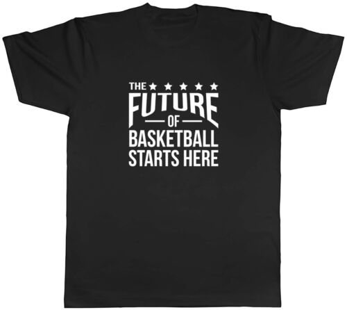 Koszulka męska unisex The future of Basketball Starts Here - Zdjęcie 1 z 8