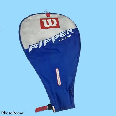   Wilson Ripper Titanium Racquet Ball Cover 16x12x1'' approx. See photos USED  