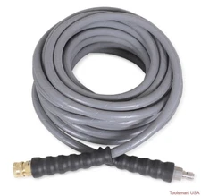 Mi-T-M  Pressure Washer Non Marking Hose With Quick Connect 50' x 3/8" 851-0338