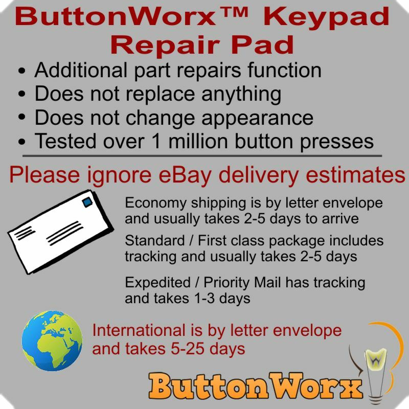 Keypad Button Repair for Panasonic Cordless Phone KXWT125 KXWT126