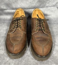 Dr Martens Shoes Size 4 The Original 2046 Brown Leather Made In England Vintage
