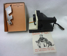 VTG POLAROID ONE STEP SX-70 LAND CAMERA STRAP UNTESTED CASE BRACKET 290