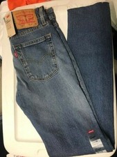 LEVI'S 510 SKINNY 69.50 NEW MEN'S JEANS 28 waist NEW w/tags cut off at bottom