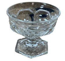 Vintage Small Stemmed Dessert Dish