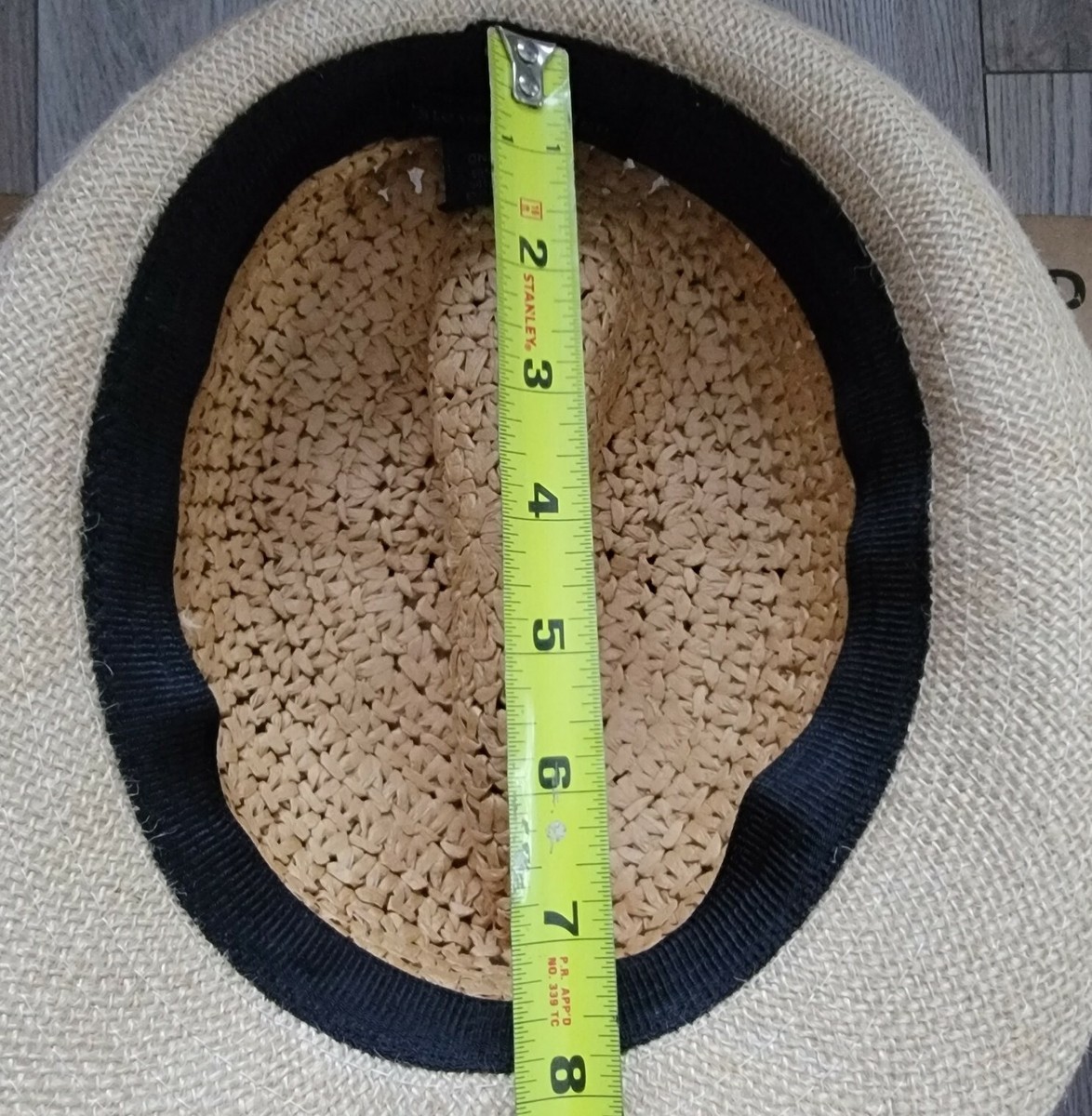 Chapeau Fedora Steve Madden Pour Femme - Paille Tressée PAPER YARD - Ton Jaune Paille - Taille Unique