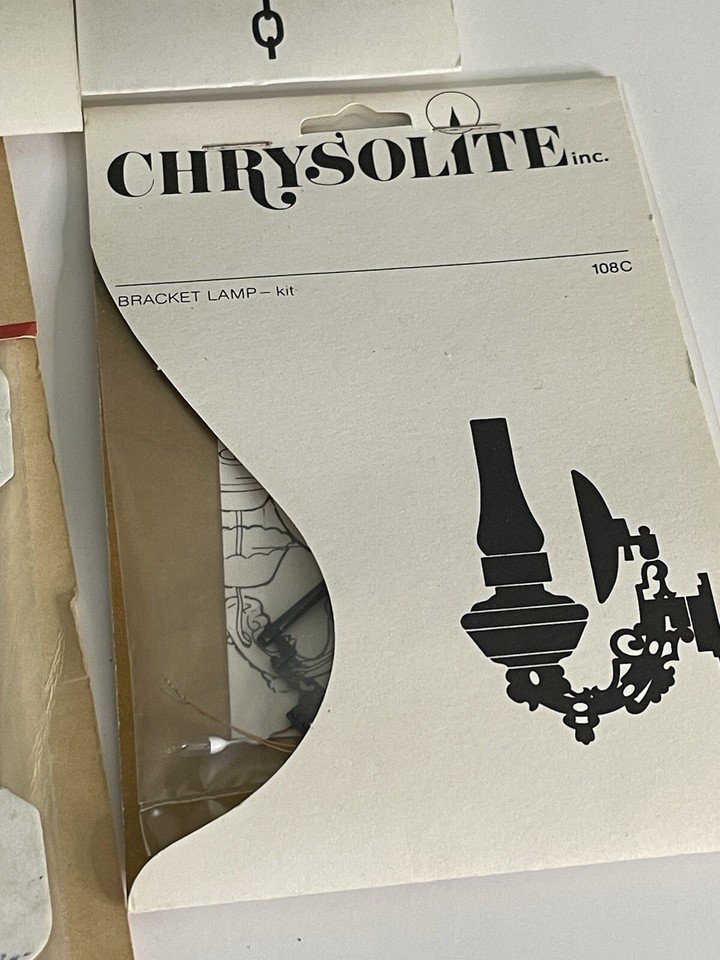 Assortment of Vintage Dollhouse Miniature Lighting & Accessories eBay