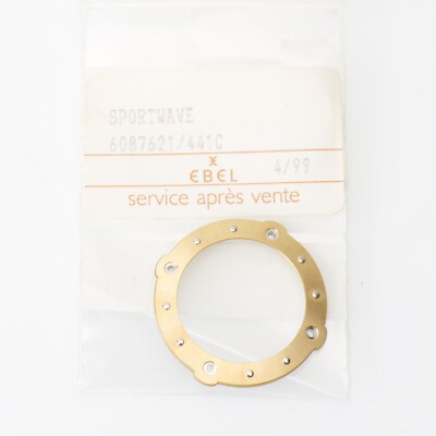 Genuine Ebel SPORTWAVE Bezel YELLOW GOLD S/S 6087621/441C New Old Stock