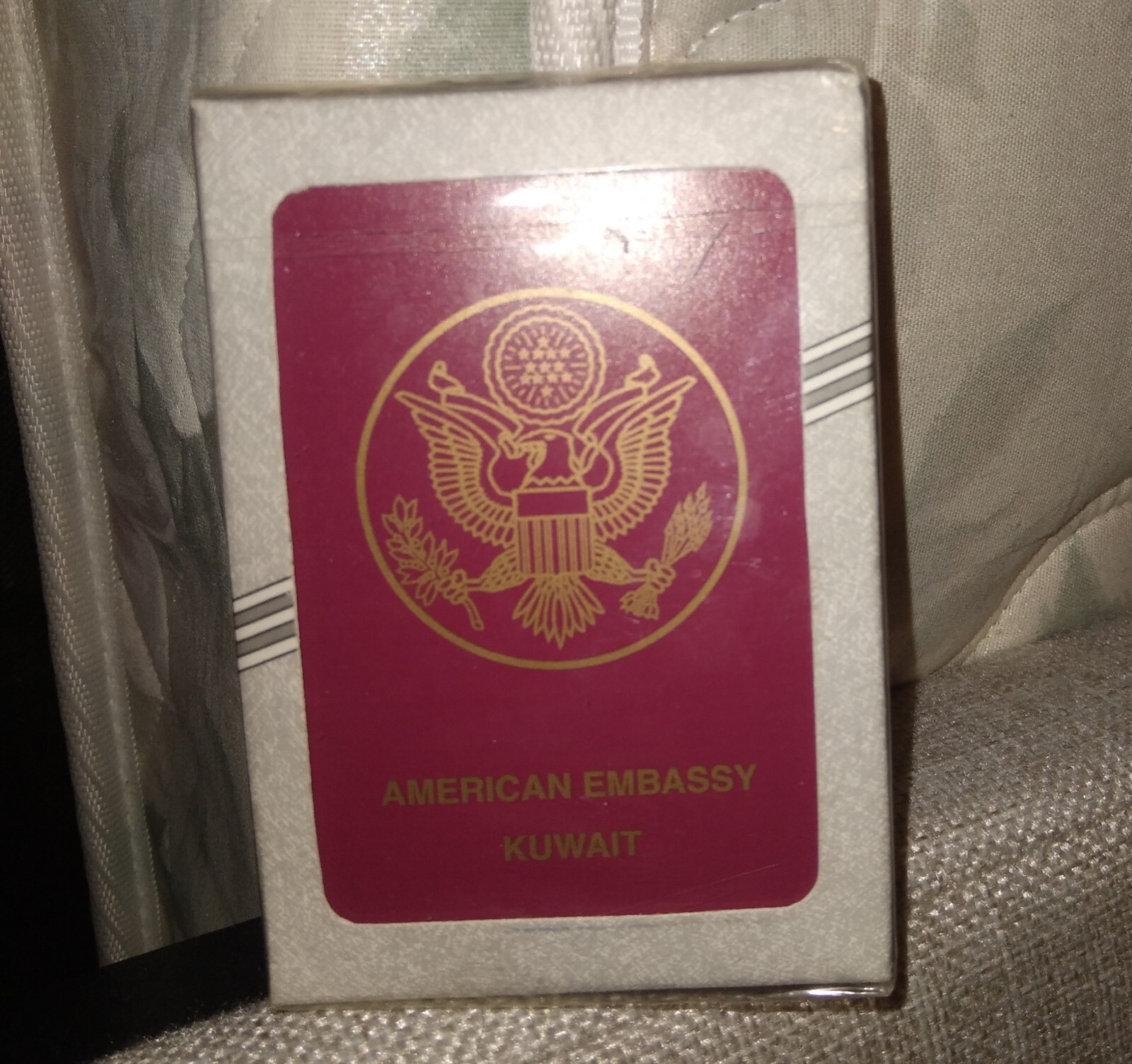 Rare American Embassy Kuwait Most Wanted Playing Cards Sealed New Vintage Saddam