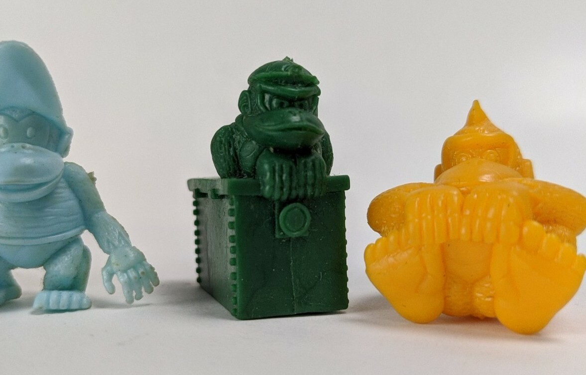 Figurine Donkey Kong Bandai – Vintage Keshi Gomu, Collection Jeu Vidéo