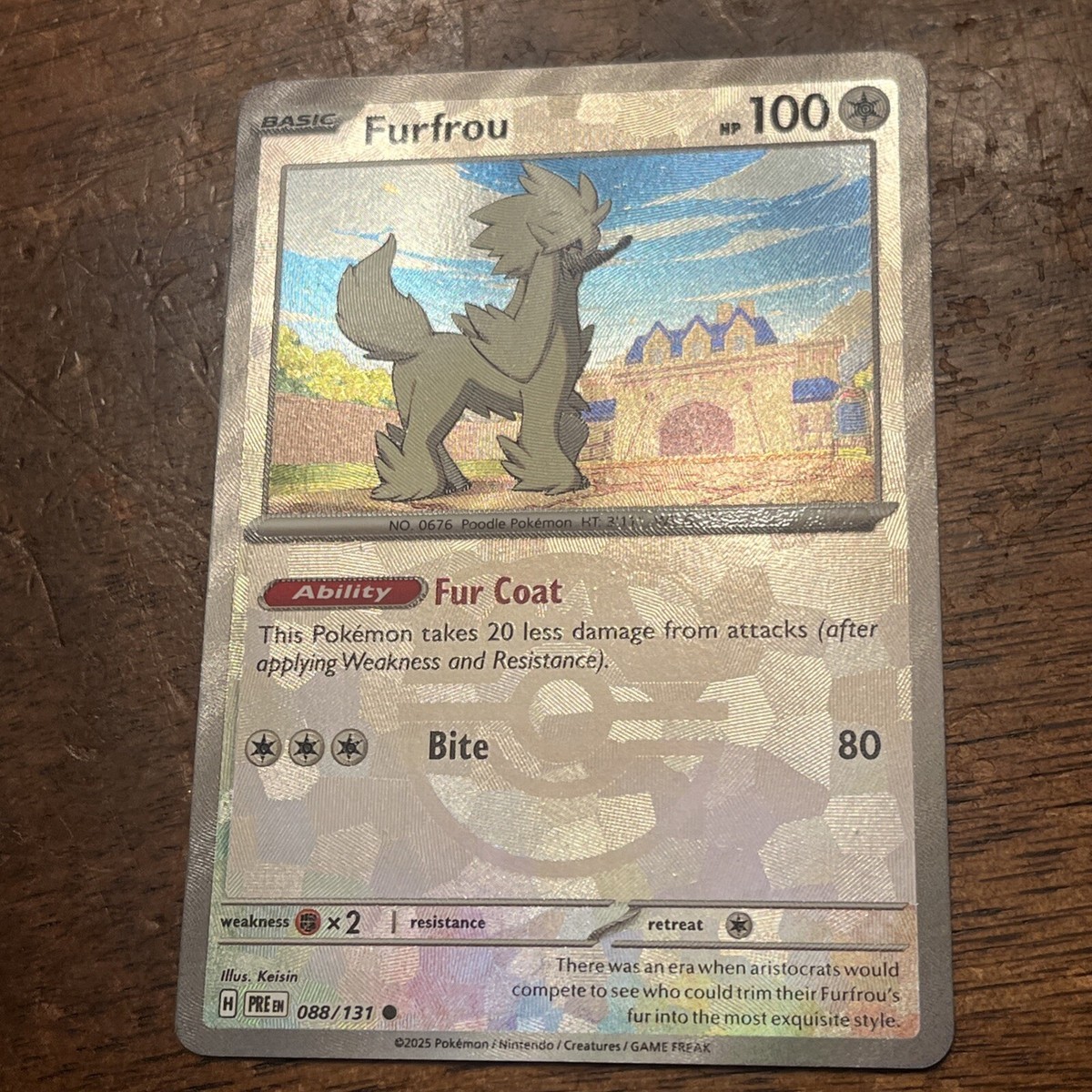 【早い者勝ち！】FFTCG フリオニール　プロモ　PR-043 88 - Furfrou (Masterball) - Prismatic Evolutions | eBay