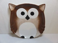 Harry & David large ceramic owl plate
