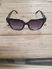 Vintage Jones New York Black and Gold Sunglasses