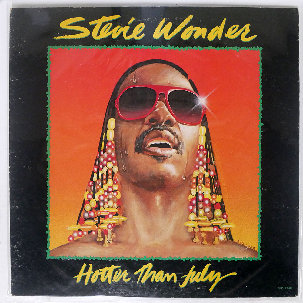 STEVIE WONDER HOTTER THAN JULY VICTOR VIP6748 JAPAN VINYL LP STEVIE WONDER HOTTER THAN JULY VICTOR VIP6748 JAPAN VINYL LP