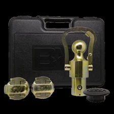 B&W Gooseneck Trailer Hitch Ball & Safety Chain Kit fits GM Ford Nissan