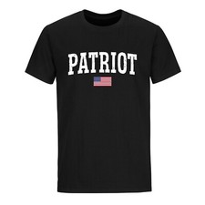 Men's USA Flag T Shirt American Patriot Mens Patriotic T-shirt 100 Cotton