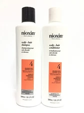 (2 PACK) Nioxin System #4 Duo (Shampoo and Conditioner), 10.1 oz