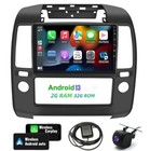 For Nissan Navara 2005-2012 D40 Android 13 Car Radio Carplay GPS Head Unit 2+32G