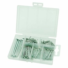 🔥250x Assorted Flat Head Wood Nails Various DIY Carpentry Professional Metal UK