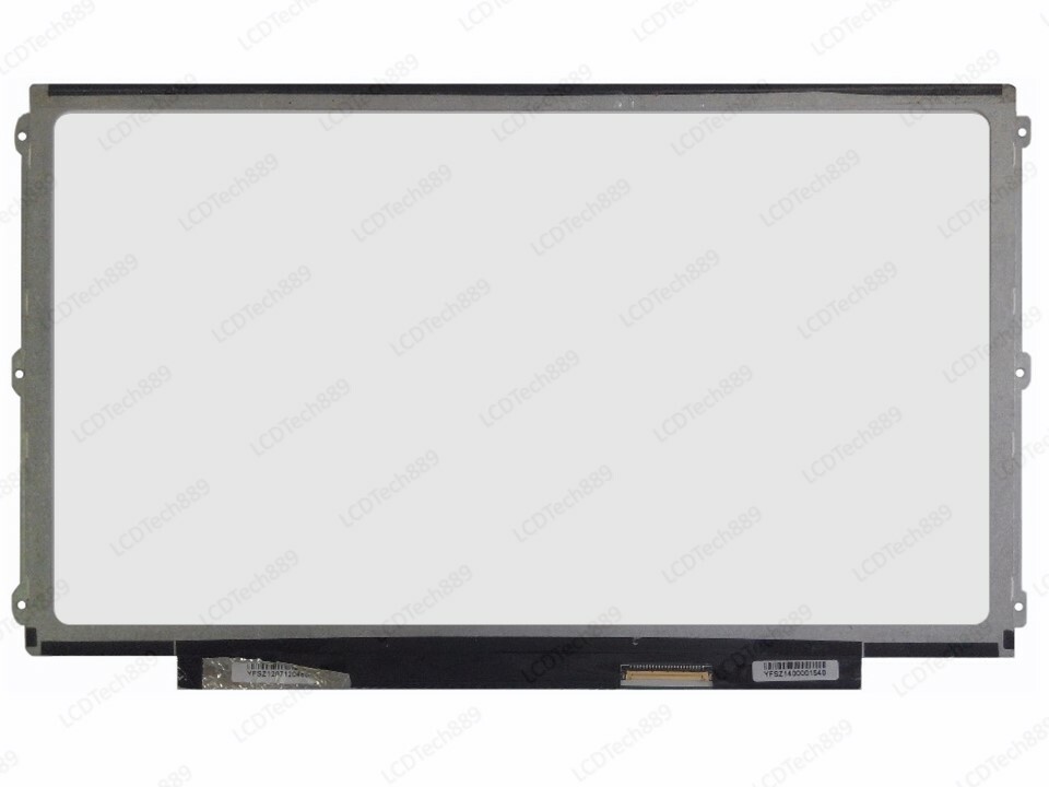 Schermo LCD LED LP125WH2(SL)(T1) Per Laptop - 12,5" WXGA HD, Sostitutivo Universale, Nero Lucido