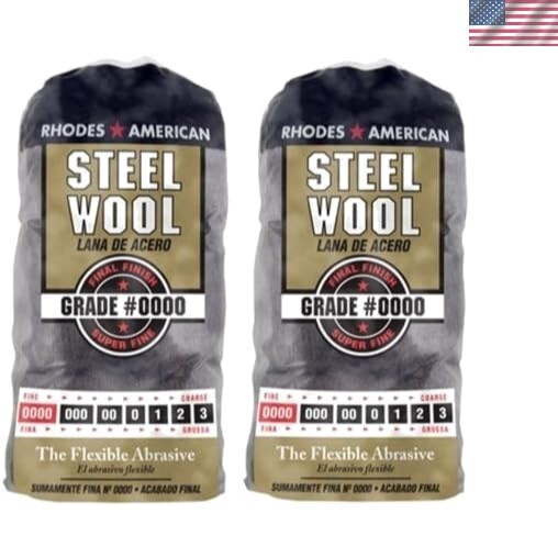 Premium Quality 16-Pack Super Fine Steel Wool for Efficient Polishing & Cleaning