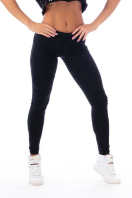 (48) NEBBIA Damen Leggings Suplex Moto 227 Fitnesshose Crossfit Gym Tight Gr. L