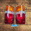 Pair Tail Lights For Toyota Hilux LN65 YN65 1984-1988 – Left + Right With Bulbs And Clip