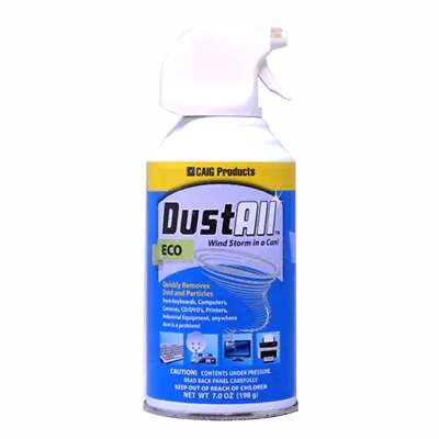 CAIG LABS DustAll Dust and Particle Remover Aerosol - 7 oz (284g)