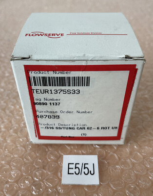 NEW OPEN BOX- Flowserve TEUR1375S33 Stainless & Tungsten Carbide || FAST SHIPPED