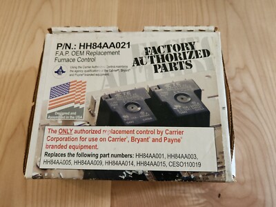 Carrier-OEM-FACTORY AUTH PARTS HH84AA021 Circuit Board- FREE SHIP-NISB-USA MADE!