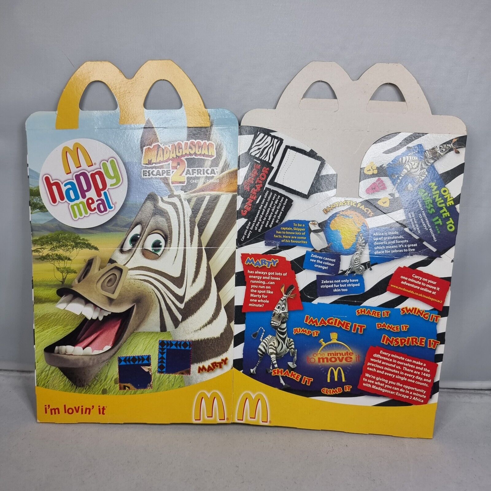 2008 McDonalds Madagascar 2 Escape to Africa Moto Moto on eBid United  States | 95277744