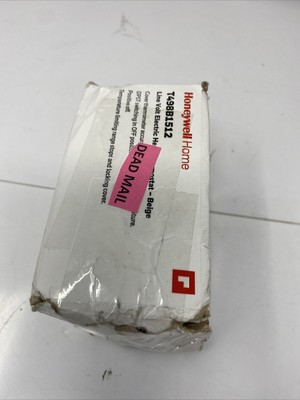 Honeywell T498B1512 Line Voltage Electric Heat Thermostat for sale online |  eBay