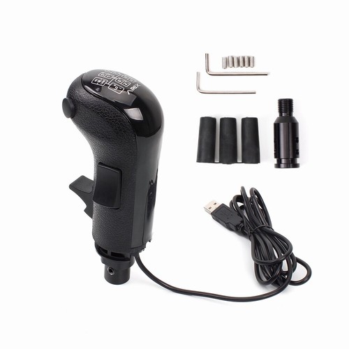 USB Game Gear Shifter Knob for Logitech G29 G27 G25 Thrustmaster TH8A FANATEC - Afbeelding 2 van 12