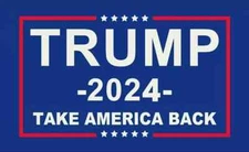 18x12 IN  Trump CAR MAGNETS MAGNETIC AUTO TRUCK SIGN TAKE AMERICA BACK 2024 save