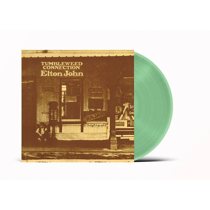 Elton John - TUMBLEWEED CONNECTION - Виниловая пластинка ЗЕЛЕНОГО цвета - НОВАЯ И ЗАПЕЧАТАННАЯ!!