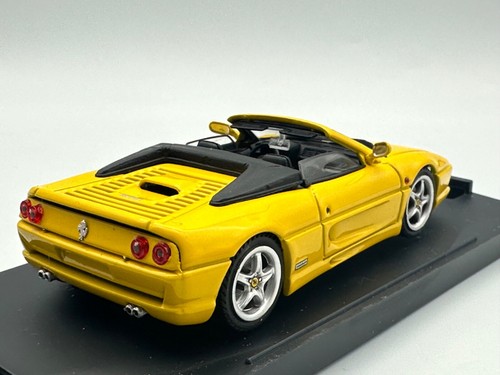 Bang Models #8034 Ferrari 355 Road Spider, Yellow 1:43, NIB - Picture 8 of 15