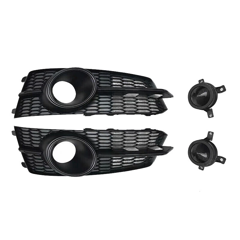 Par de cubiertas antiniebla para parachoques delantero con ACC para Audi A6 S-Line S6 C7 2016-2018 Foto 2 de 4