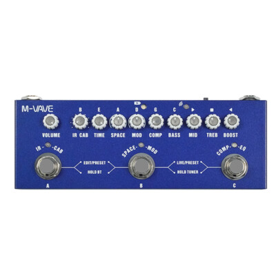 Bass Multieffektpedal Bass Multieffektpedal Prozessor Mixer Effektpedal