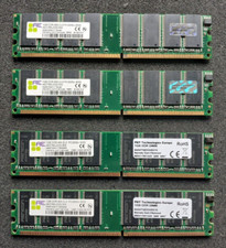 Aeneon DIMM 4GB, 4x1GB DDR1 Dualchannelkit DDR-400, CL3 (AED760UD00-500)