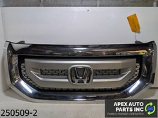 Oem 2009-2011 Honda Pilot Lx 3.5l Front Upper Grill Grille 75100-sza-a000-20