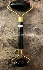 Obsidian face roller face Sliming ￼ Face contouring Massager *SILENT ROLLER*