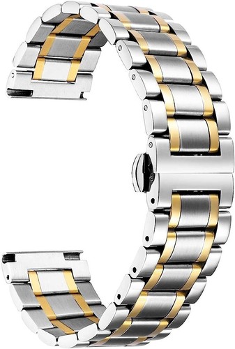 Cinturino Orologio In Gomma Universale, Morbido E Impermeabile, Cuciture A Contrasto, Con Barrette E Strumento, Larghezze 16-24 Mm, Colori Vari (Nero, Argento, Ecc.)