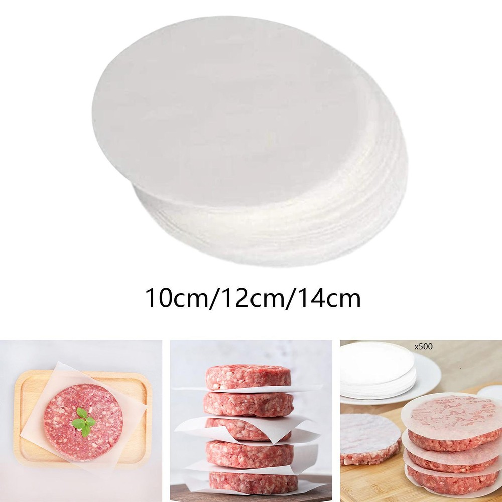 Burger Press Paper Parchment Sheets Bread Paper Oil Paper Baking Paper for