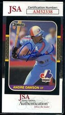 Andre Dawson Cards, Rookie Card and Autographed Memorabilia Guide 40
