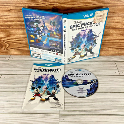 Disney Epic Mickey 2: The Power of Two (Nintendo Wii U, 2012)