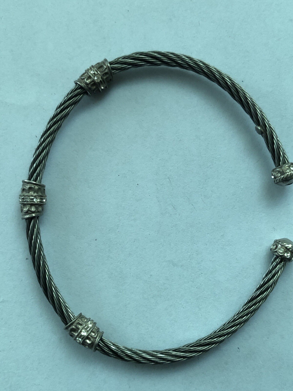 925 cable bracelet - image 6
