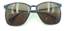 Vintage Marchon CFG-2 34 Blue Marble Tortoise Square Sunglasses FRAMES ONLY