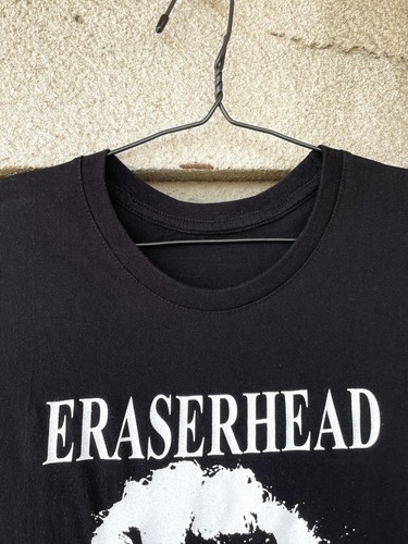 Vintage Eraserhead Horror Movie Promo David Lynch T-Shirt Size L Black - Picture 6 of 16