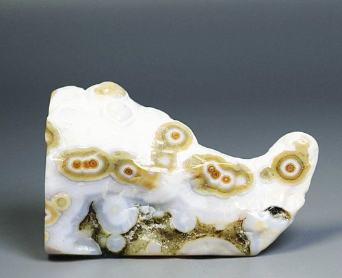 Natural Ocean Jasper Agate Eye Quartz Crystal Stone Pendant Mineral Specimen - Picture 8 of 10